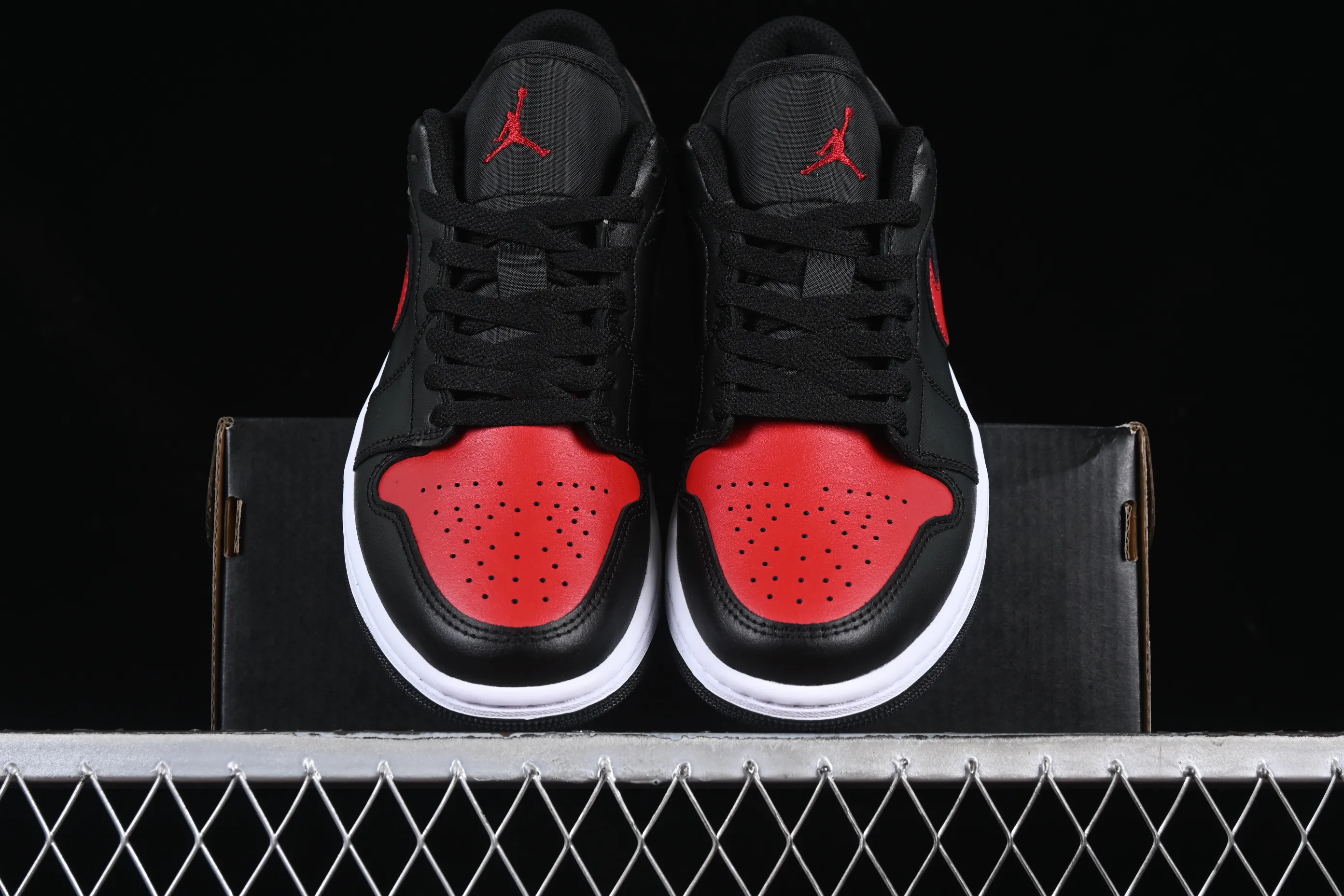All categories Air Jordan Jordan series basketball shoes Air Jordan 1 Low G version pure original Air Jordan 1 Low AJ1 Joe 1 red and black low-top cultural casual sneakers 553558-067